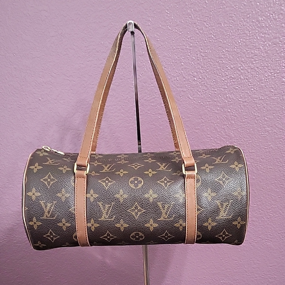 Louis Vuitton Papillon Monogram Barrel Bag